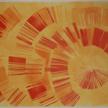 Printmaking titled "progression-in-red-…" by Toni Dimovski, Original Artwork