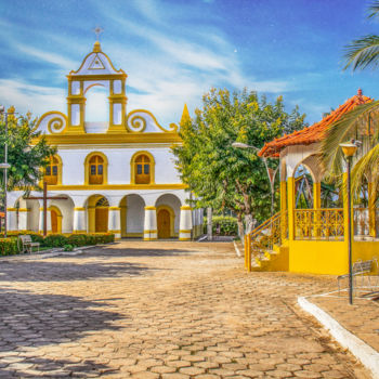 Fotografia intitulada "Igreja do Perpétuo…" por Toninho Castro, Obras de arte originais