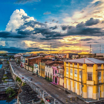 Photographie intitulée "Vista da Cidade de…" par Toninho Castro, Œuvre d'art originale