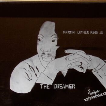 Pintura titulada "Martin Luther King…" por Tonjua Lyles, Obra de arte original, Acrílico