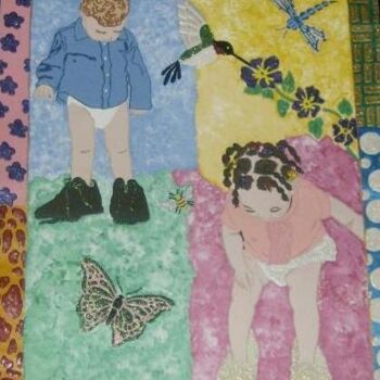 Картина под названием "Train Up A Child In…" - Tonjua Lyles, Подлинное произведение искусства, Акрил