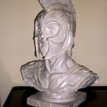 Skulptur mit dem Titel "HECTOR" von Tony Alonzo, Original-Kunstwerk