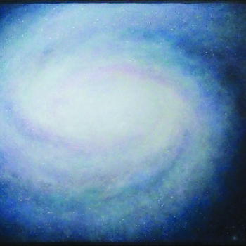 Pittura intitolato "cosmos, galaxy, гал…" da Tony Pereira Ferreira, Opera d'arte originale, Acrilico