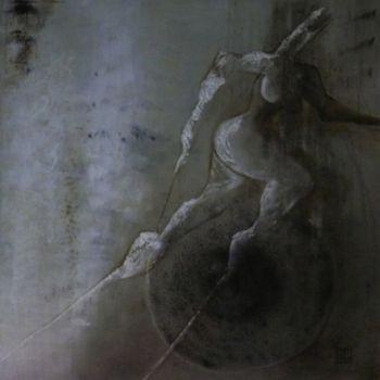 Malerei mit dem Titel "Pas en canon" von Torc'H Nanou, Original-Kunstwerk, Öl