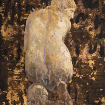 Painting titled "Venus púdica" by Torregar, Original Artwork, Oil