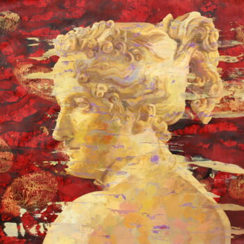 Pintura intitulada "Venus Victrix" por Torregar, Obras de arte originais, Óleo