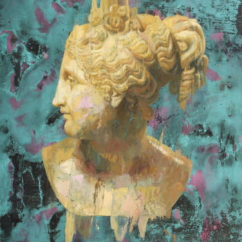 Peinture intitulée "Venus Ítálica" par Torregar, Œuvre d'art originale, Huile