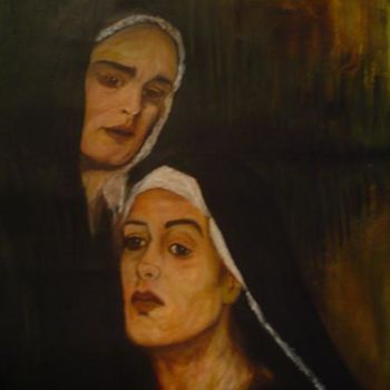 Painting titled "MARIAMADALENA" by Geovany Torres, Original Artwork