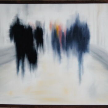 Painting titled "early shift" by Torsten Loeffler, Original Artwork, Oil