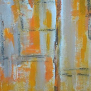 Painting titled "High line" by Pierre Boue-Duberge, Original Artwork, Oil