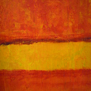 Painting titled "SOL" by Pierre Boue-Duberge, Original Artwork, Acrylic