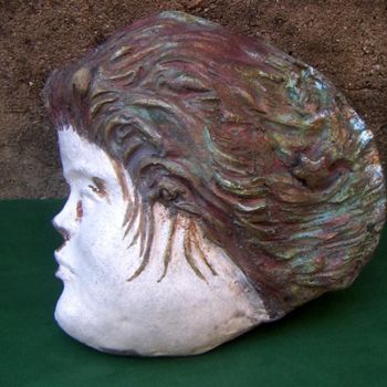 Sculpture titled "mito" by Michela Radogna, Original Artwork, Ceramics