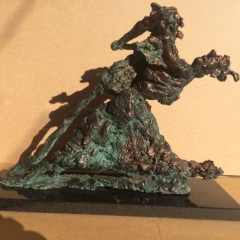 Sculpture titled "Tango" by Erno Toth, Original Artwork, Bronze