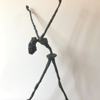 Sculpture titled "Ballerina" by Erno Toth, Original Artwork, Bronze