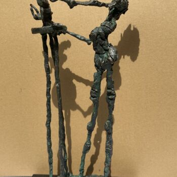 Sculptuur getiteld "Creator 2." door Erno Toth, Origineel Kunstwerk, Bronzen