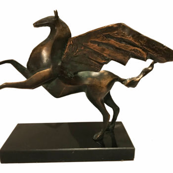 雕塑 标题为“Pegasus” 由Kristof Toth, 原创艺术品, 青铜