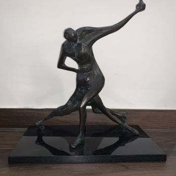 Sculpture intitulée "Tango" par Kristof Toth, Œuvre d'art originale, Bronze