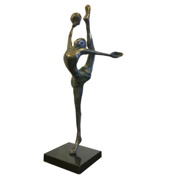 Скульптура под названием "Ballet 2." - Kristof Toth, Подлинное произведение искусства, Бронза