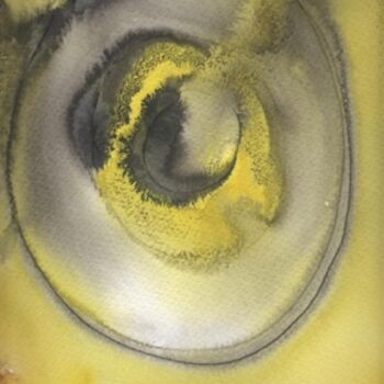 Pittura intitolato "9ª en amarillos yin" da Totom, Antonio Garcia Calvente (1957-2015), Opera d'arte originale, Olio