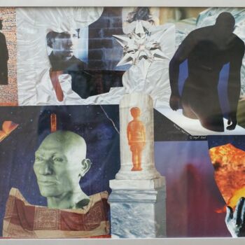 Collages titled "VISION" by Toufik Sounni, Original Artwork