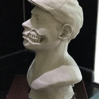 Sculptuur getiteld "doğum günü" door Emrah Yıldırım Instagram: Emrahxtoxic, Origineel Kunstwerk, Keramiek