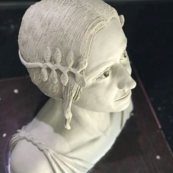 Sculpture intitulée "Helen" par Emrah Yıldırım Instagram: Emrahxtoxic, Œuvre d'art originale, Céramique