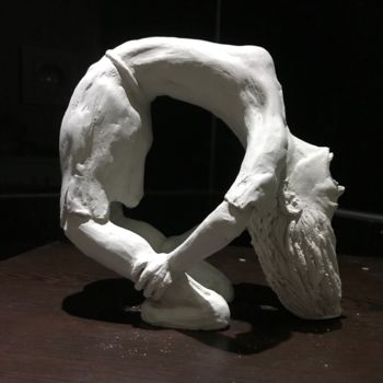 Sculpture intitulée "Kabus" par Emrah Yıldırım Instagram: Emrahxtoxic, Œuvre d'art originale, Céramique