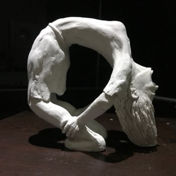 Escultura intitulada "Kabus" por Emrah Yıldırım Instagram: Emrahxtoxic, Obras de arte originais, Cerâmica