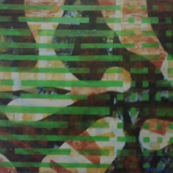 Картина под названием "знайди людину" - Oleh Kanafotskyy, Подлинное произведение искусства