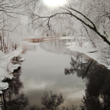 Fotografia intitolato "Winter" da Trank, Opera d'arte originale, Fotografia digitale
