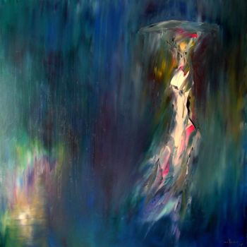 Картина под названием "Light of night" - Tran Tuan, Подлинное произведение искусства, Масло