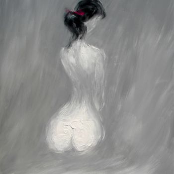Картина под названием "Softness" - Tran Tuan, Подлинное произведение искусства, Масло