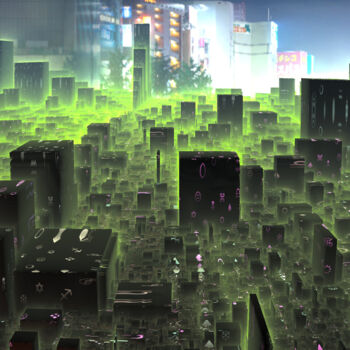 Digital Arts titled "Earthscraperz" by Trayan Galactic, Original Artwork, 3D Modeling