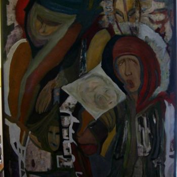 Pintura intitulada "saviour" por Markosa, Obras de arte originais