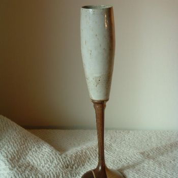 Sculpture titled "Chalice #6" by David Tremaine, Original Artwork, Wood