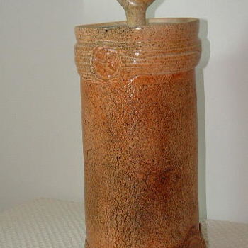 Sculpture titled "Ceramic Jar" by David Tremaine, Original Artwork, Ceramics