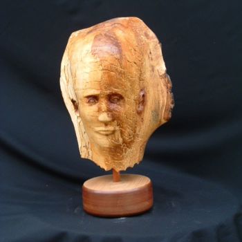 Sculpture titled "Ponderance" by David Tremaine, Original Artwork, Wood