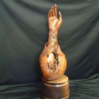 Sculpture titled "Survivor" by David Tremaine, Original Artwork, Wood