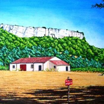 Painting titled "Val du Cesse" by Trevor Gibbs, Original Artwork