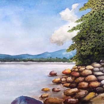 Painting titled "Water Colour  2. 20…" by Tridib Dutta, Original Artwork