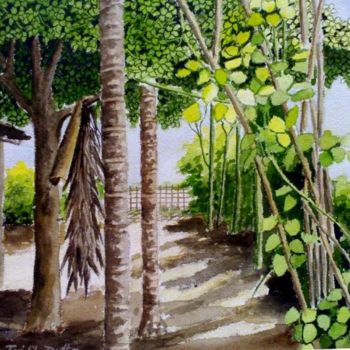 Painting titled "Water Colour  5. 20…" by Tridib Dutta, Original Artwork