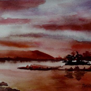 Painting titled "Water Colour  10. 2…" by Tridib Dutta, Original Artwork