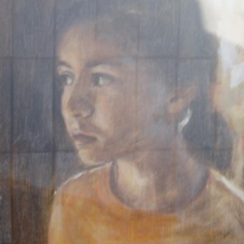 Schilderij getiteld "Emma" door Triquit, Origineel Kunstwerk