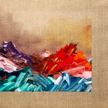 Malerei mit dem Titel "paysages 12" von Tristan Blond, Original-Kunstwerk, Öl