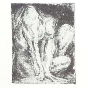 Drawing titled "Body" by Katerina Evgenieva, Original Artwork