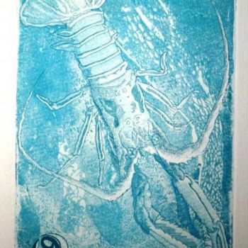 Printmaking titled "Cancer" by Katerina Evgenieva, Original Artwork