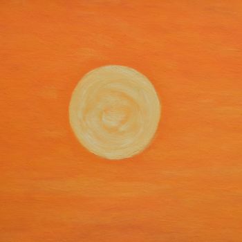 Pintura titulada "Life. Orange stories" por Natalia Troshina, Obra de arte original, Oleo