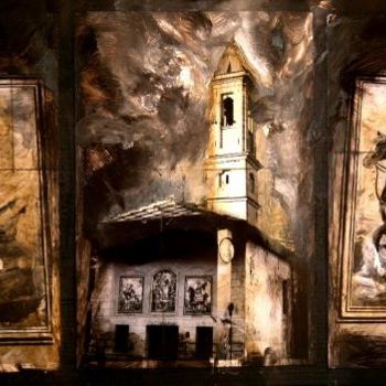 Fotografia intitulada "La Chiesa di Calche…" por Gian Piero Trucco, Obras de arte originais