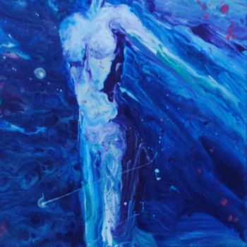 Peinture intitulée "Ascension. Ascensio…" par Tsenovaya Art, Œuvre d'art originale, Acrylique Monté sur Châssis en bois