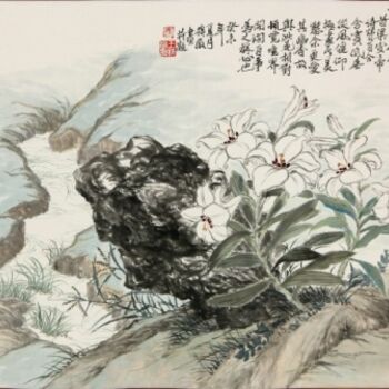 Pittura intitolato "Hundreds of things…" da Tsz Mei Wong, Opera d'arte originale, Olio